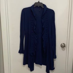 Navy cardigan